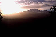 Sunset at Barapokhari, Manaslu Himal (2001)